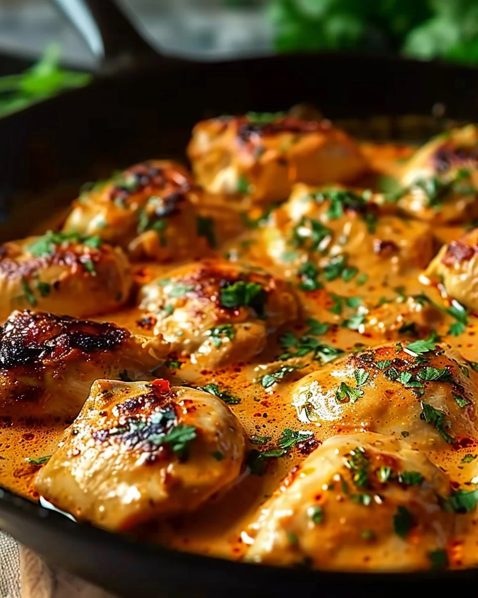 Copycat Texas Roadhouse Butter Chicken Skillet