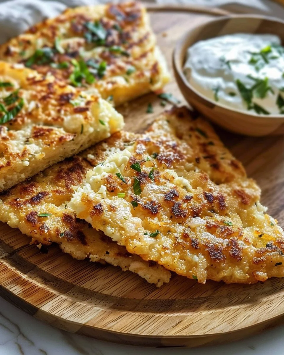 Crispy Cottage Cheese Flatbread 3 Crispy Cottage Cheese Flatbread