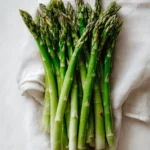 Delicious Garlic Asparagus dish served on a plate