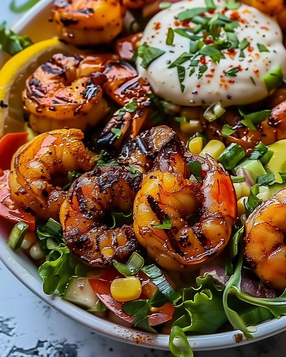 Grilled Shrimp Bowl