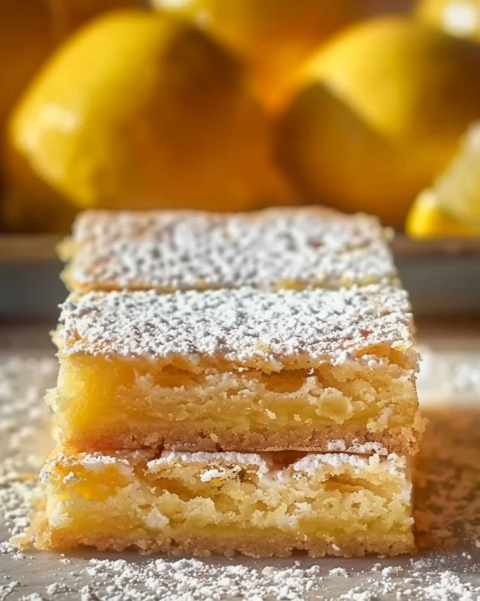 Homemade Lemon Bars