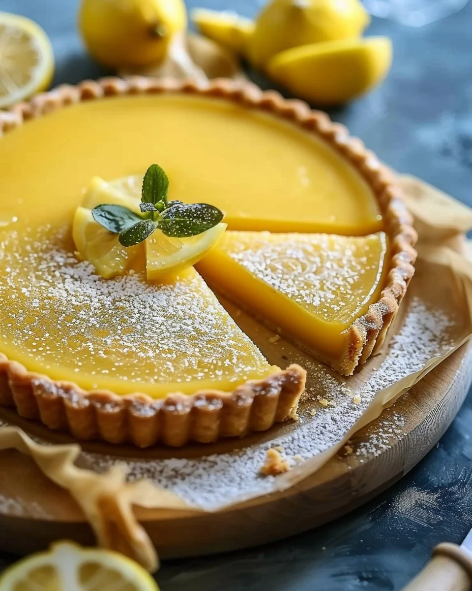 Homemade Lemon Tart 2 Homemade Lemon Tart