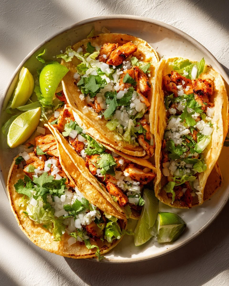 Honey Chicken Tacos