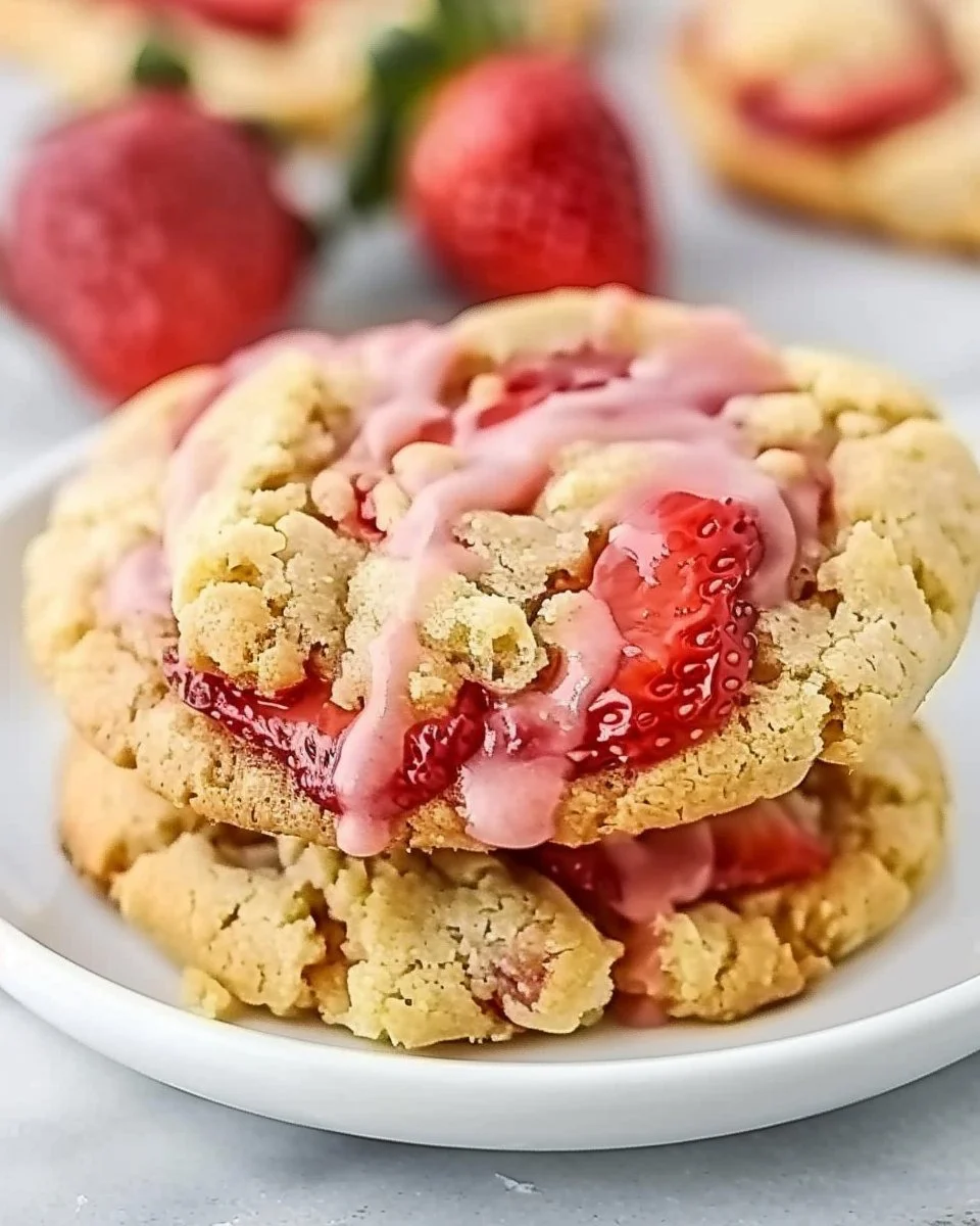 Irresistible Strawberry Crunch Cookies for Sweet Summer Bliss