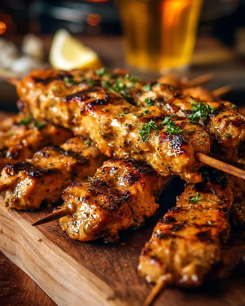 Juicy Cowboy Butter Chicken Skewers