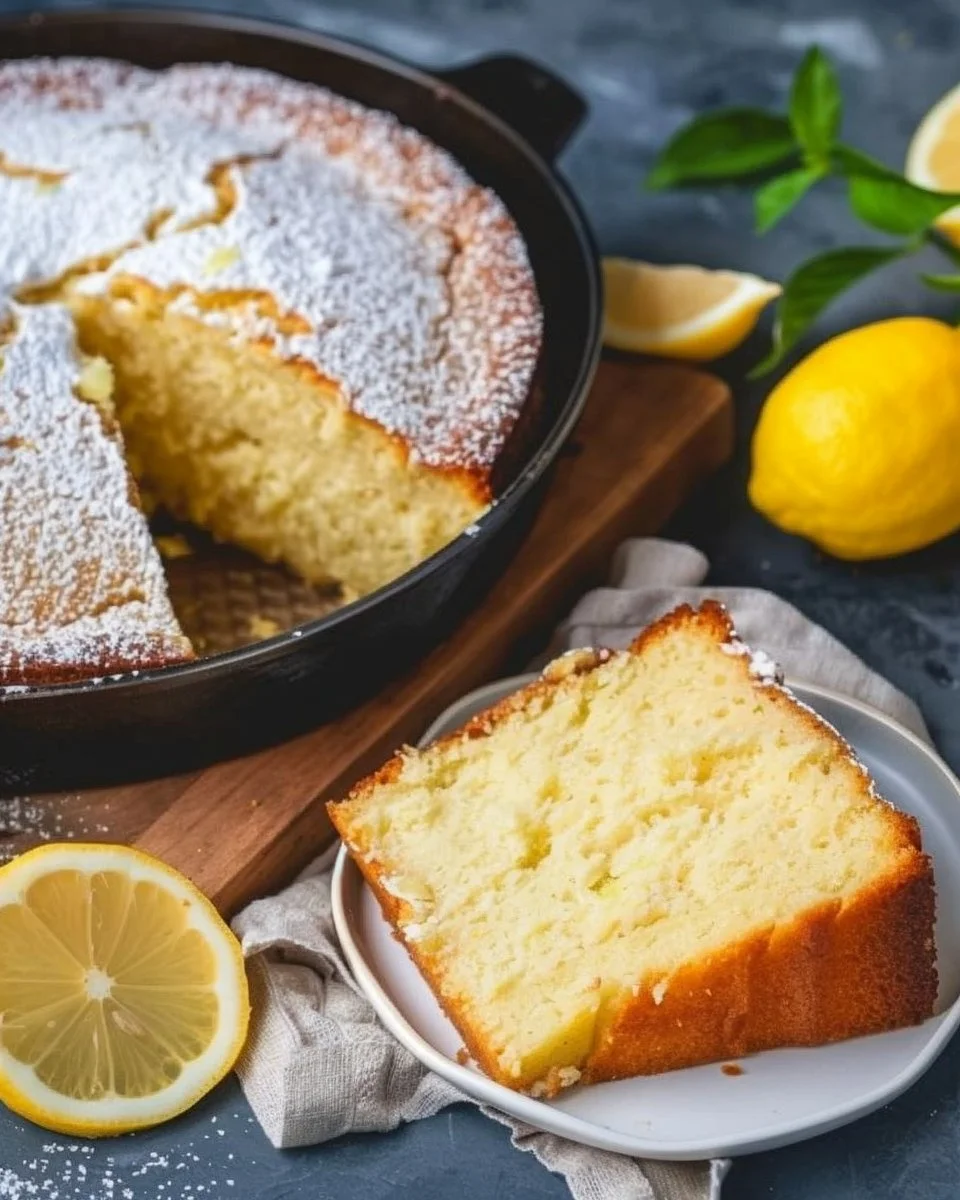 Lemon Ricotta Pound Cake