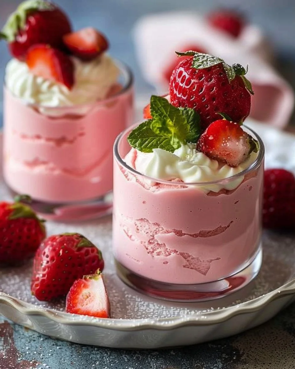 Light Strawberry Mousse