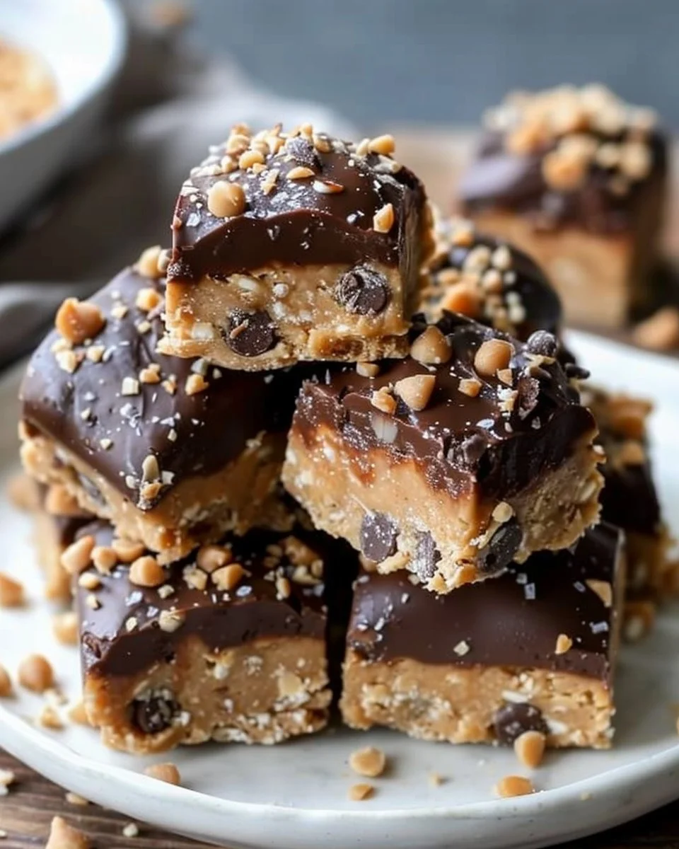 No-Bake Cookie Dough Bars