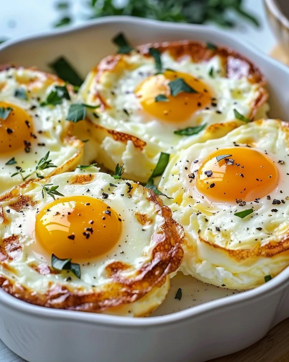 Protein-Packed Baked Cottage Cheese Eggs for a Flavorful Start