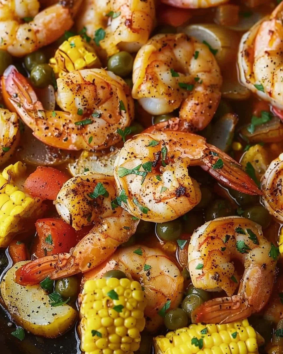 Sheet Pan Shrimp Boil 2 Sheet Pan Shrimp Boil