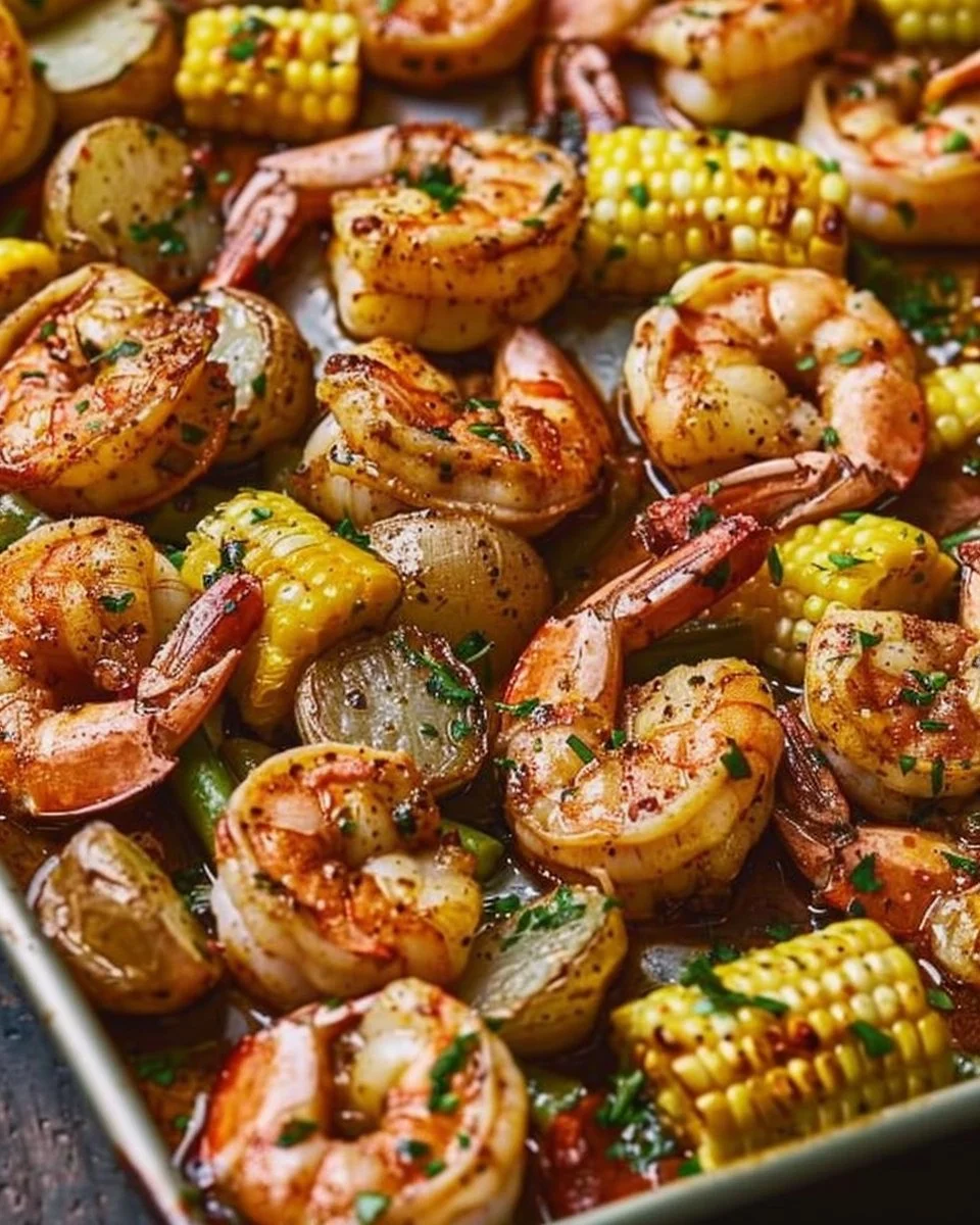 Sheet Pan Shrimp Boil 3 Sheet Pan Shrimp Boil