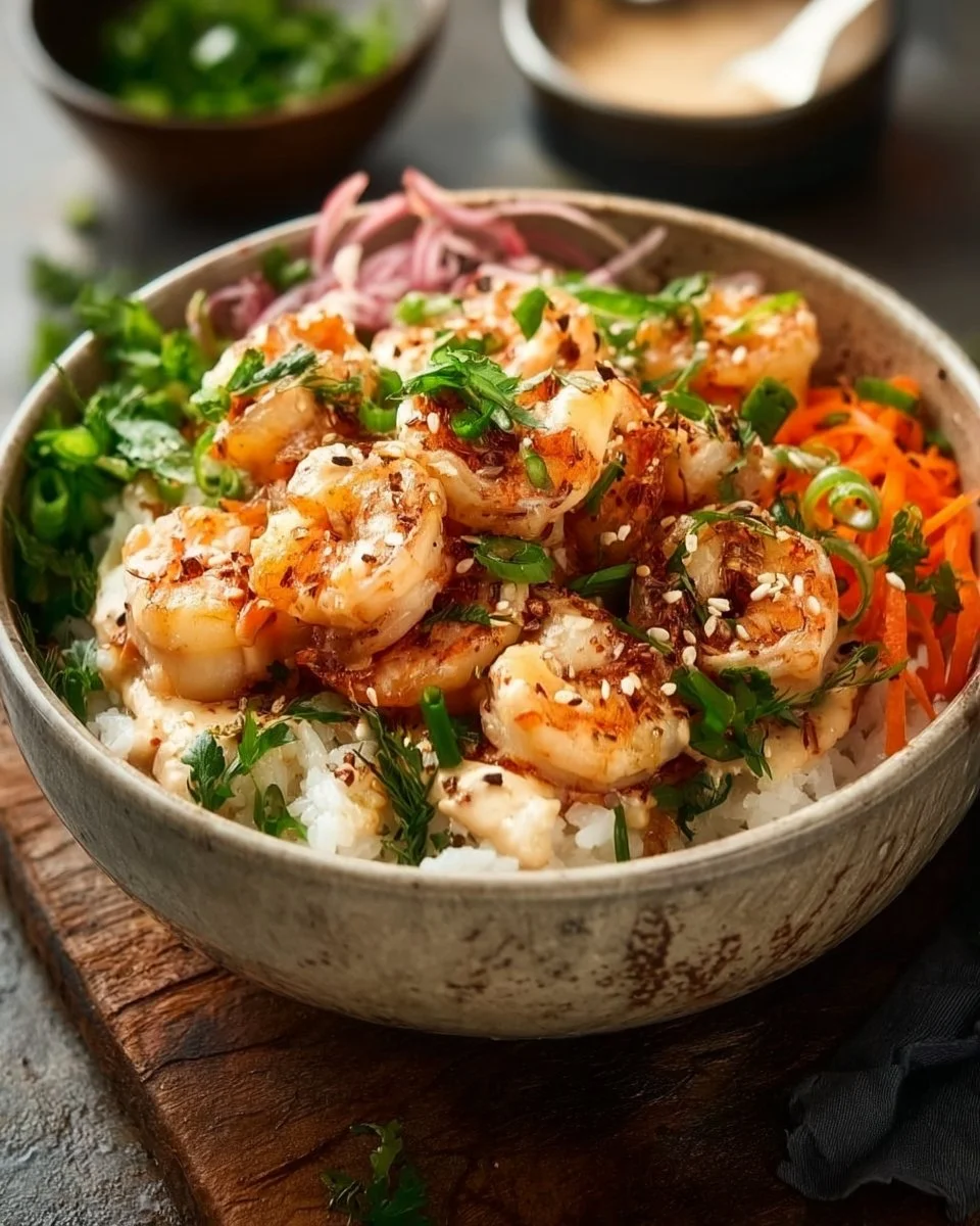 Shrimp Rice Bowl 3 Shrimp Rice Bowl
