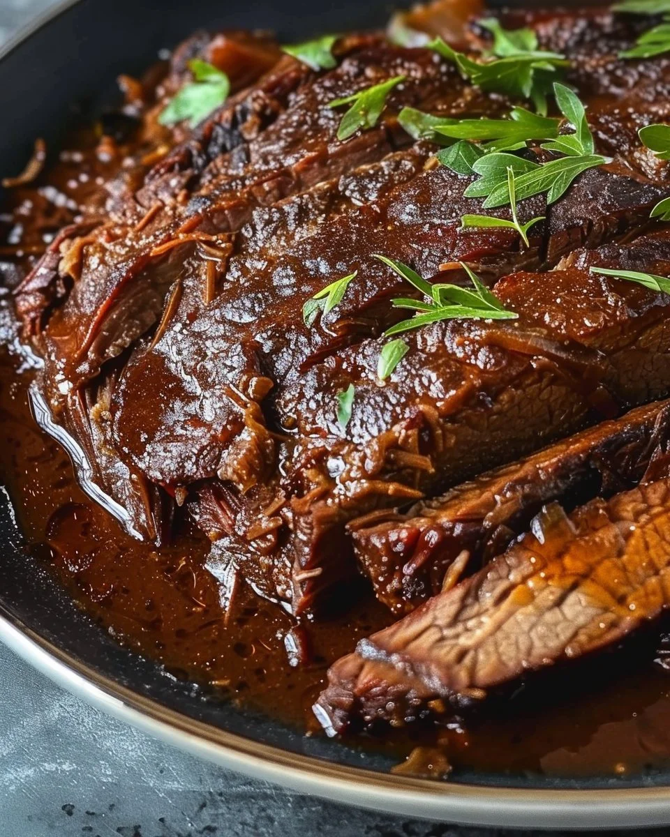 Slow Cooked Beef Brisket