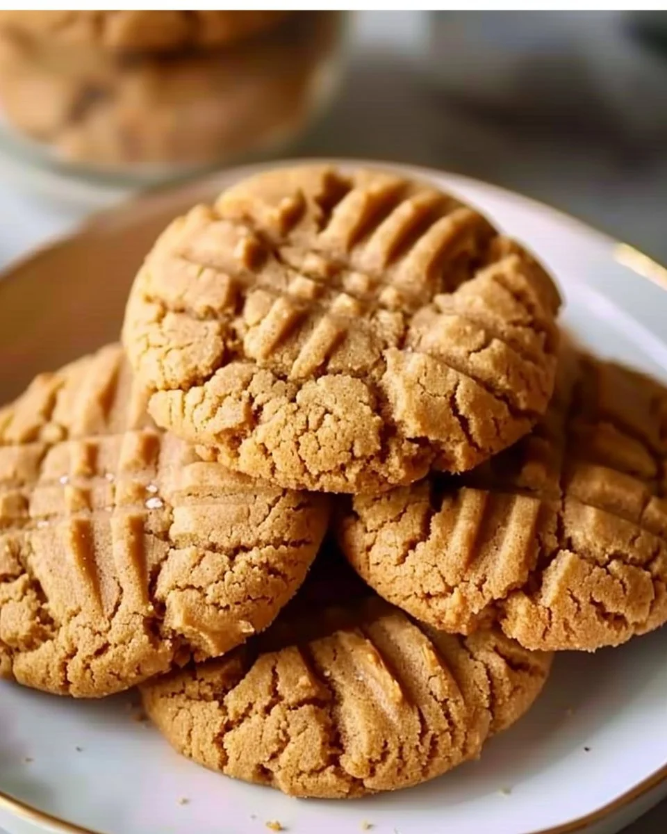 Soft and Chewy Peanut Butter Cookies 2 Soft and Chewy Peanut Butter Cookies