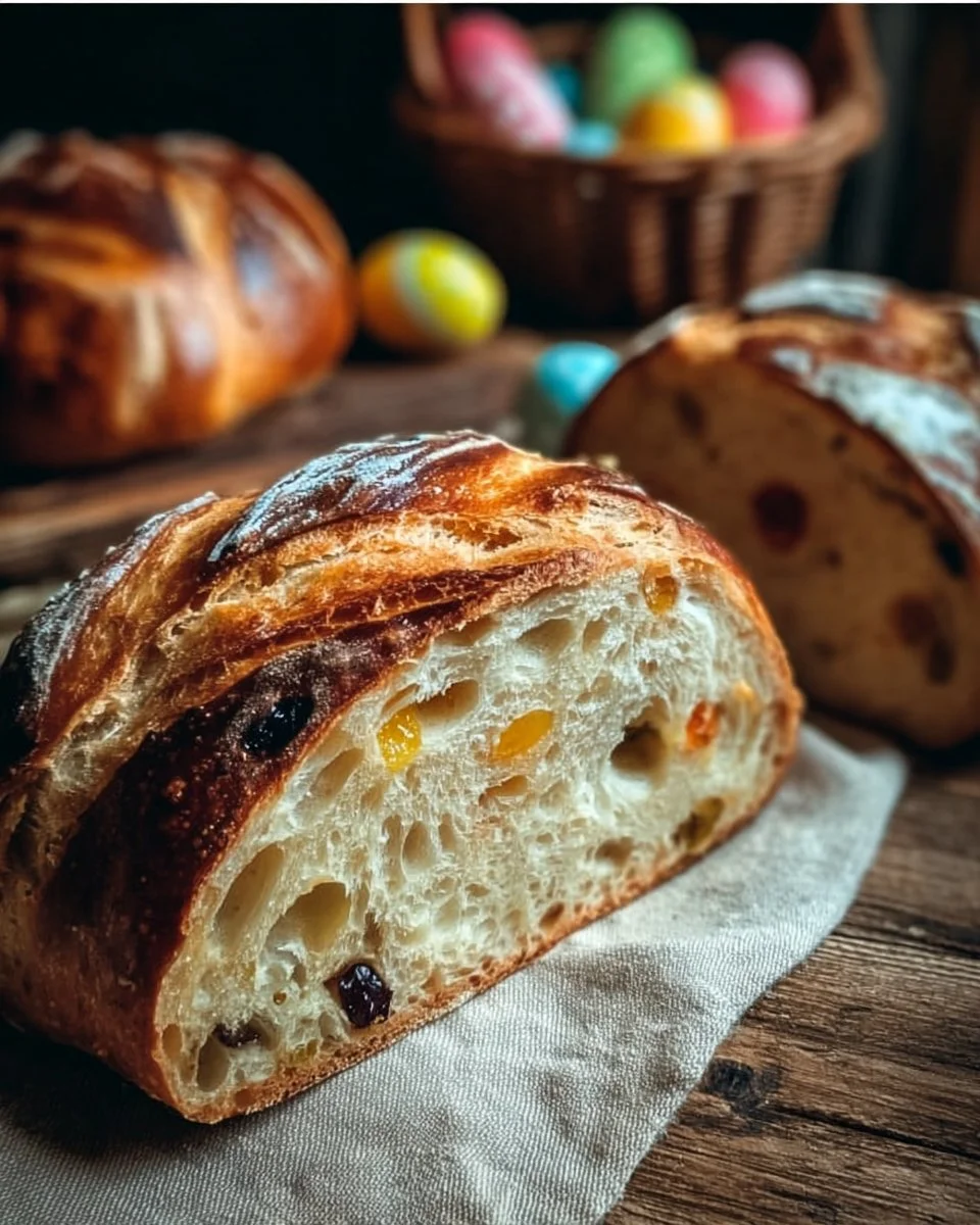 Sourdough Easter Bread