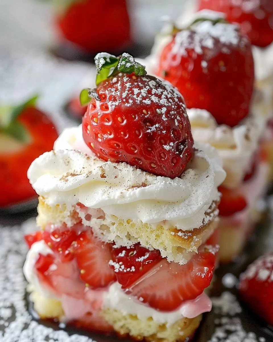 Strawberry Shortcake Sushi