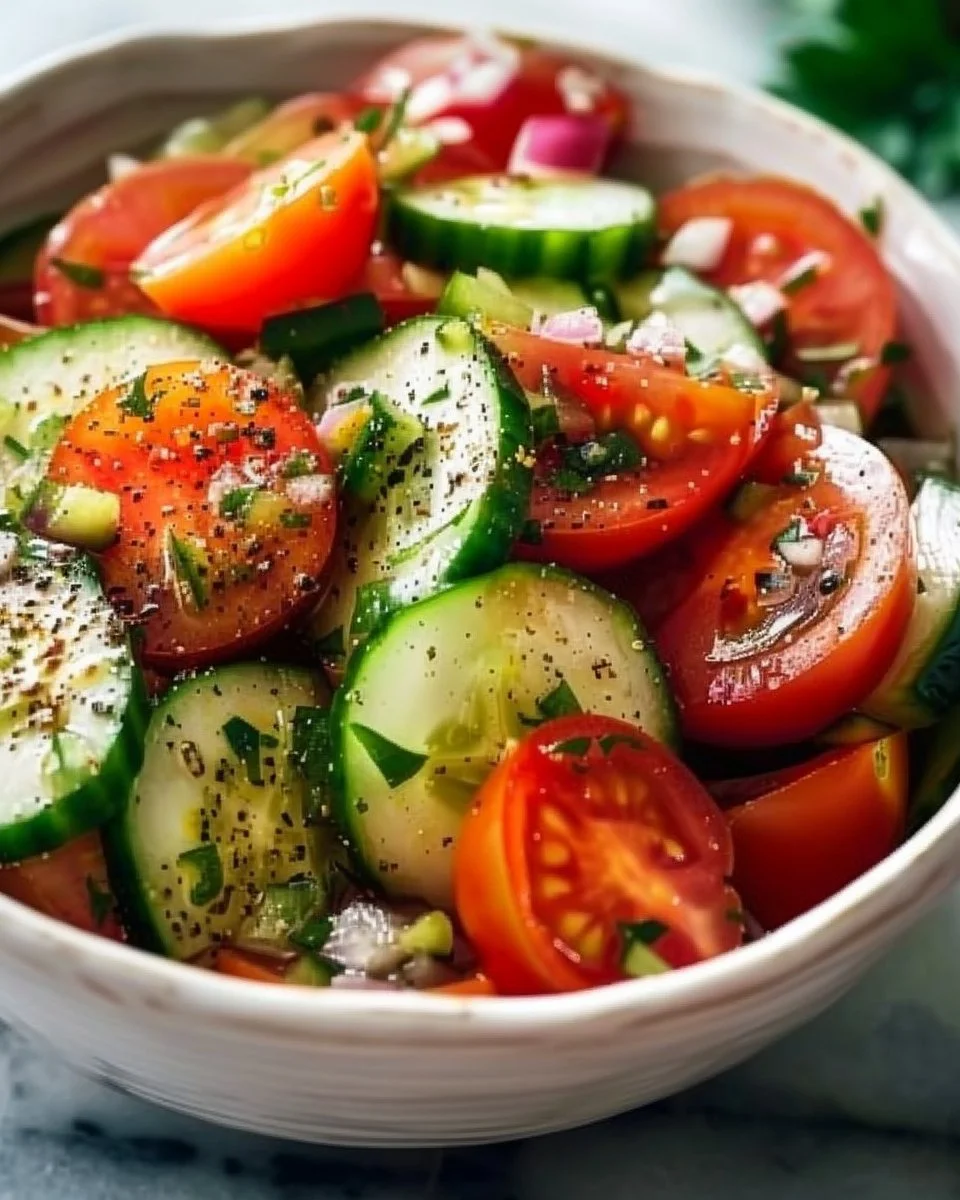 Tomato Cucumber Salad
