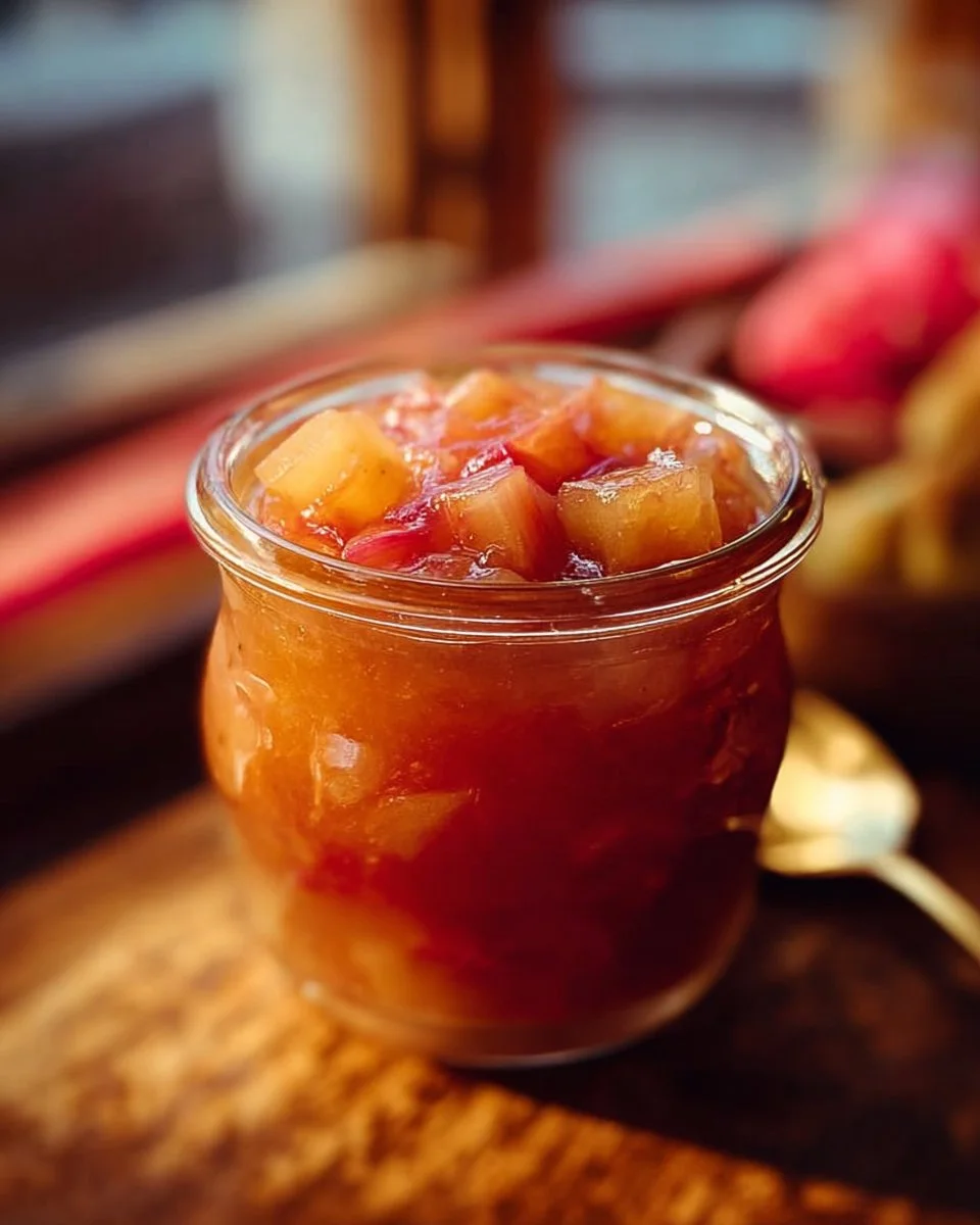 Apple Rhubarb Compote
