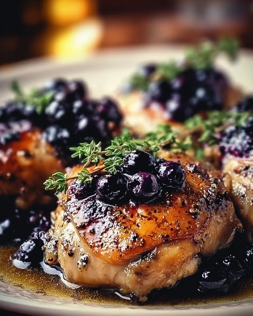 Best-Ever Blueberry Thyme Chicken