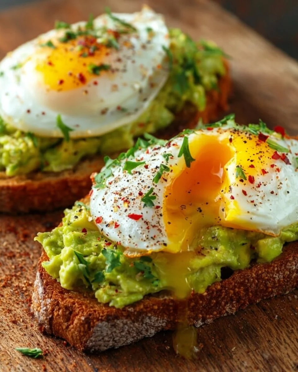 Gourmet Avocado Toast with Egg