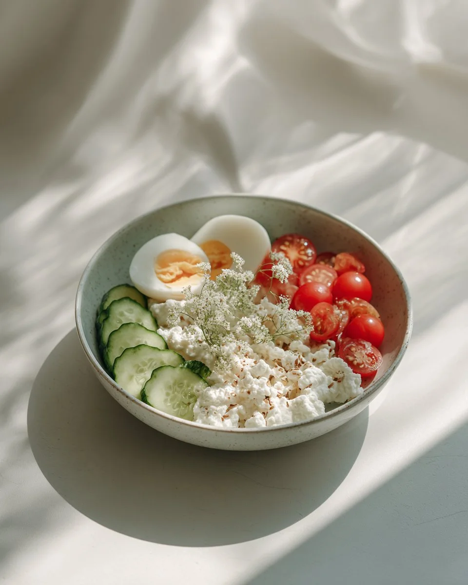 Healthy Cottage Cheese Dinner Bowl
