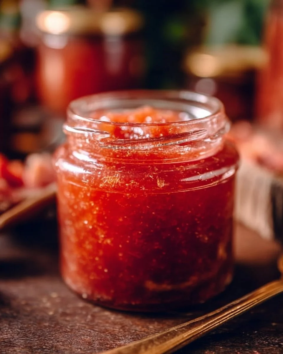 Homemade Rhubarb Jam