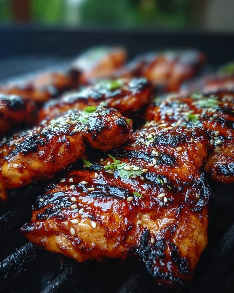 Honey Sriracha Grilled Chicken