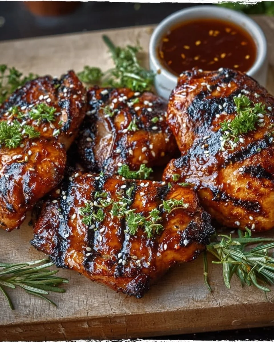 Honey Sriracha Grilled Chicken