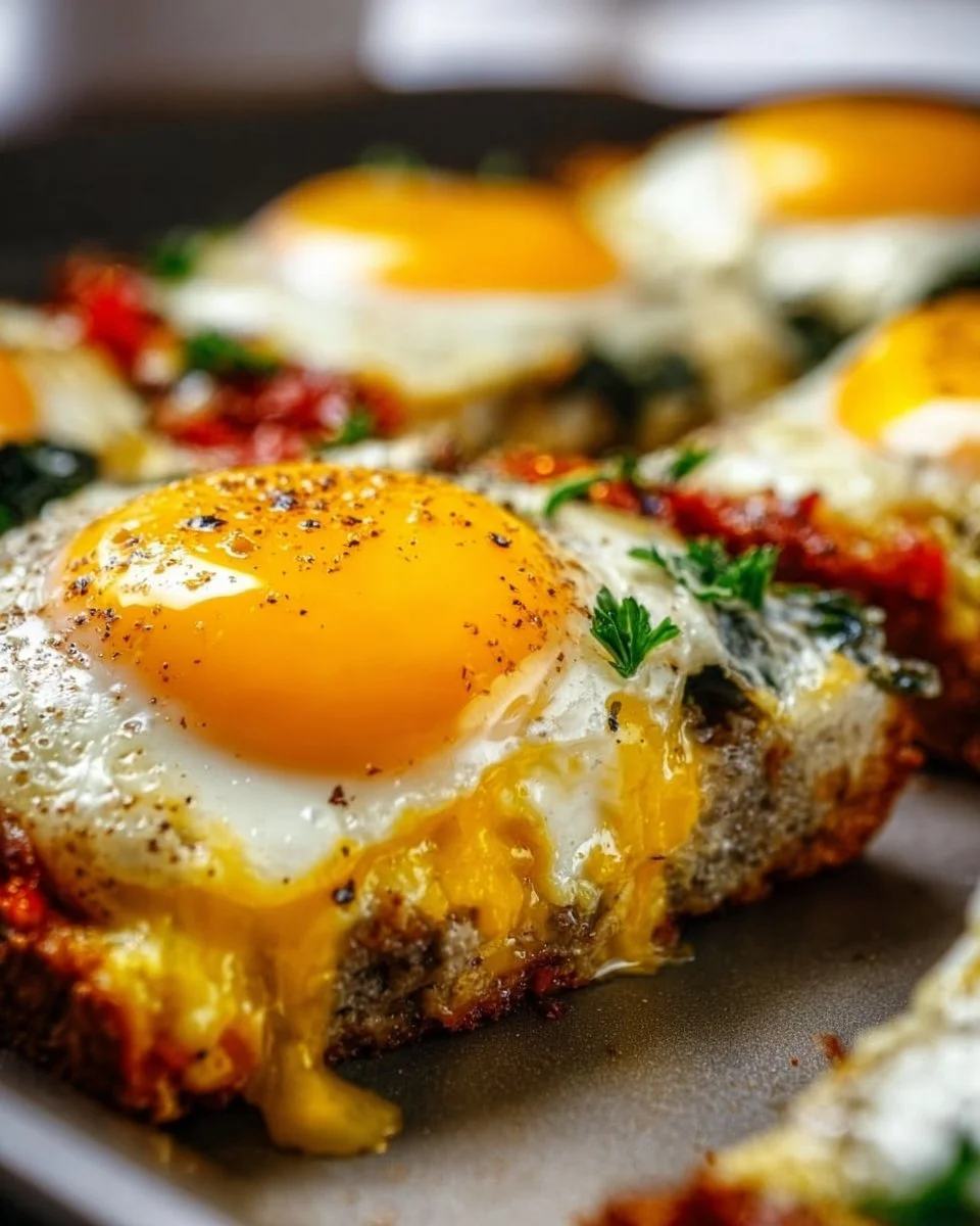 Sheet Pan Eggs for Breakfast Sandwiches