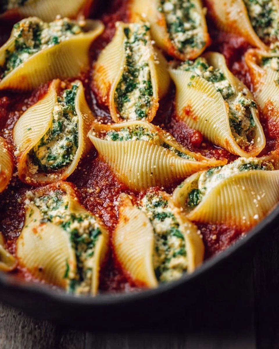 Vegan Stuffed Shells